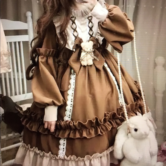 NEW Sweet Harajuku Lolita Dress - Picture 13 of 15